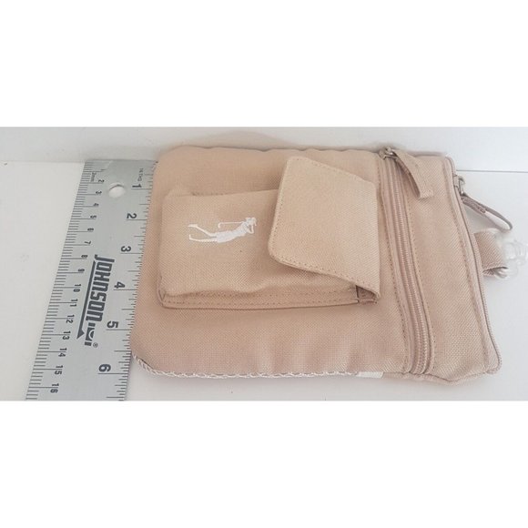 IZOD Ladies Golf Accessory Zippered Pouch Bag 8" X 6" - Picture 5 of 14